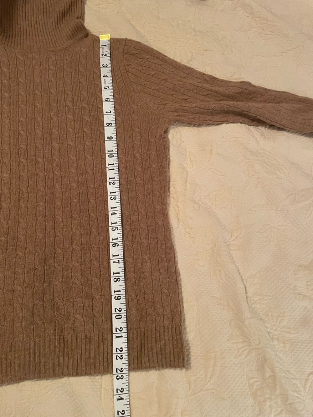 J Crew Size M Cashmere Turtleneck - Picture 8 of 9